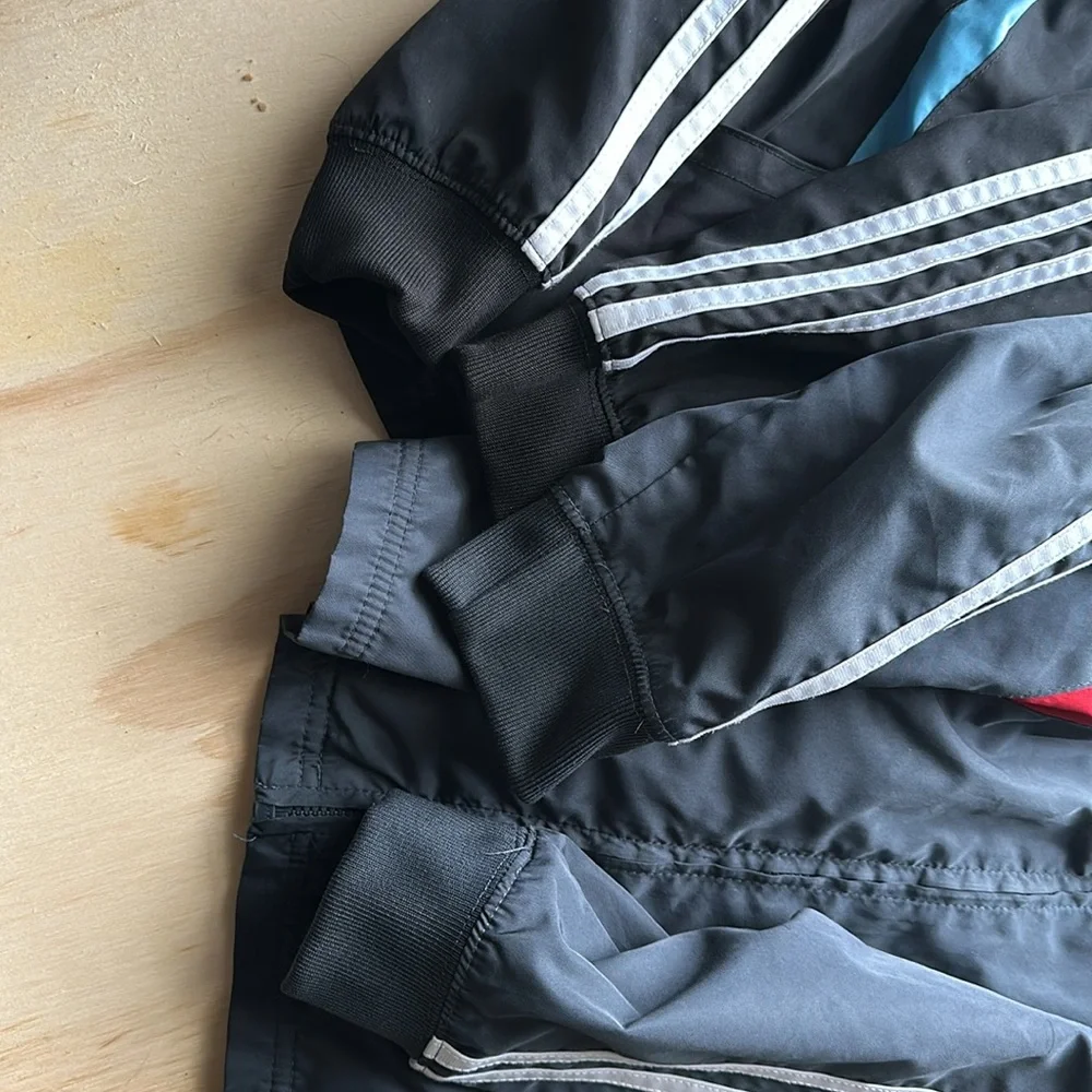 Set of 2 Adidas jackets size 7 windbreaker light coat bundle - Picture 5 of 6